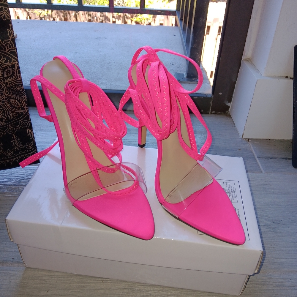 Vibrant Pink Women's Heels